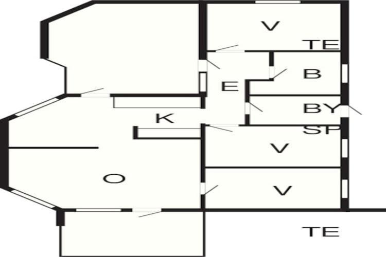6 Person Holiday Home In Aakirkeby Vester Somarken Zewnętrze zdjęcie
